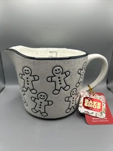 The Bake Shop GINGERBREAD MAN Ceramic Liquid Pouring MEASURING CUP NEW - Picture 1 of 5
