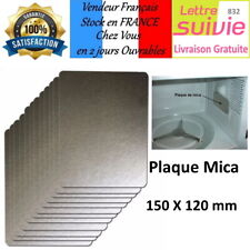 Plaque de Mica  à découper Pour Four Micro-Ondes Universelle 150X120 mm 