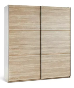 Habitat Holsted Large Wardrobe - Oak Effect RRP£400 - Picture 1 of 6