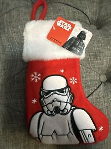 Disney Star Wars Mini Christmas Stocking 5.9" x .79" x 9.28" Storm Trooper