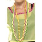 Smiffys 80s Pride Neon Beaded Necklace Adult Fancy Dress