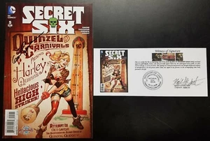 Secret Six (2015) #1-5 Bombshells Variant SIGNED!!! Ken Lashley Gail Simone - Picture 1 of 23