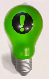 ¡Woot muy coleccionable! Bombilla de luz de estrés con signo de exclamación juguete apretador - Imagen 1 de 3