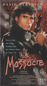 Massacre VHS 1985 David Heavener NEW SEALED RARE CULT ACTION ANGRY COP - Picture 1 of 2