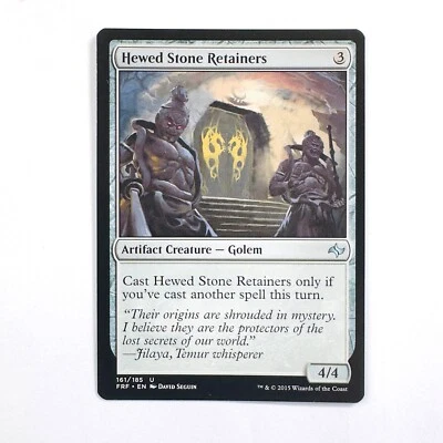 Hewed Stone Retainers 161 - MTG - Fate Reforged - NM - Image 1 of 2