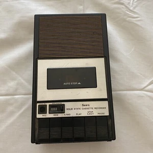 Grabadora de casete de cinta de estado sólido vintage Sears 934.21660900 solo piezas - Imagen 1 de 7