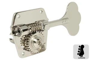 GOTOH GB640 Res-o-lite Bass Tuning Machines Tuners - 4L - Nickel - Picture 1 of 5