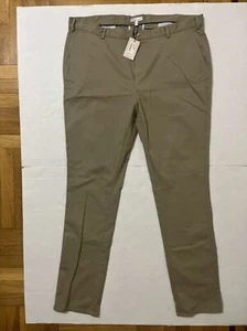 Peter Millar Crown Chino Golf Pants Pima Cotton Sag Khaki MSRP $175 SZ 42 New - Picture 1 of 10