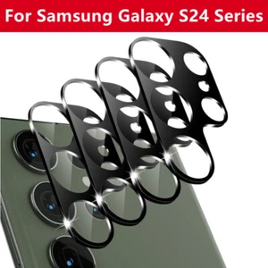 4 Pack Camera Lens Protectors For Samsung Galaxy S24 Ultra/S24 Plus/S24/S23/S22 - Picture 1 of 7