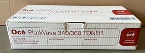 OCÉ OCE 1070066402 Toner schwarz f. PlotWave 340 360 CANON 6826B003 1070011810 - Photo 1/1