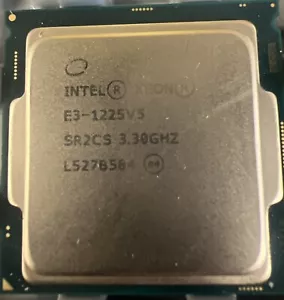 Intel Xeon E3-1225 v5 Quad-Core CPU Processor @ 3.30Ghz Socket 1151 SR2CS - Picture 1 of 2