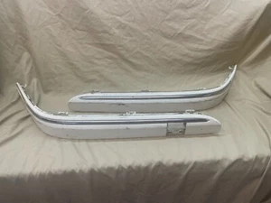 2001-2007 MERCEDES BENZ C230, C- CLASS RH & LH TRIM MOLDING SILVER CHROME OEM - Picture 1 of 10
