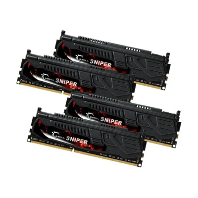 G.SKILL Sniper 32GB 16GB 8GB DDR3 OC 2400MHz PC3-19200U 240Pin PC Memory LOT AB - Image 1 of 4