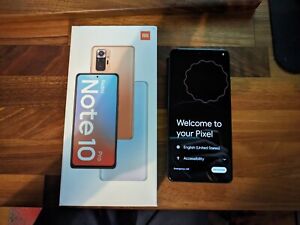 Xiaomi Redmi Note 10 Pro - 128GB - Glacier Blue (Unlocked) Great Condition!