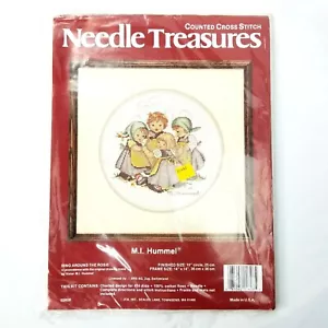 Nadelschätze Hummel Ring um die Rosie gezählt Kreuzstich Kit Goebel - Bild 1 von 3
