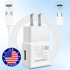 Wall Charger Adapter USB Type C Cable for Motorola Moto G Stylus Edge G7 Android - Picture 1 of 28