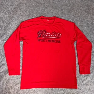 Dallas Baptist Patriots Mens Shirt Extra Large Red Long Sleeve Tee NCAA Athletic - Picture 1 of 8