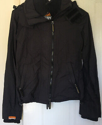 Superdry Womens Tech Hood Pop Zip SD-Windcheater Jacket / Coat - Size S • 24.39€