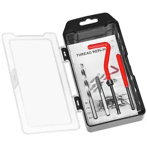 Thread Repair Kit M6 X 1.0mm, Helicoil Metric Thread Repair Insert Kit with HSS - Picture 1 of 7