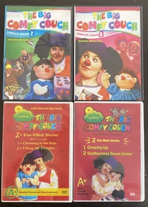 The Big Comfy Couch: Seasons 2 & 6 DVD Rare + 2 More DVDS Fun Stories *READ - Picture 1 of 5