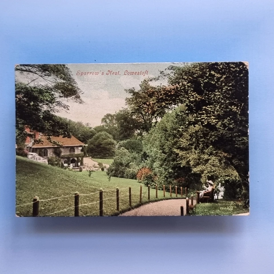 Lowestoft Postcard 1908 Sparrows Nest Tea Room Suffolk - Image 1 of 2