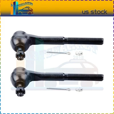 Fit For 1965-1970 Chevrolet Biscayne Set Of 2 Front Tie Rod Ends Suspension - Image 1 of 3
