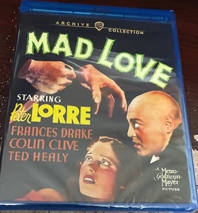 MAD LOVE BLU-RAY STILL SEALED PETER LORRE, FRANCES DRAKE, COLIN CLIVE STAR - Bild 1 von 1