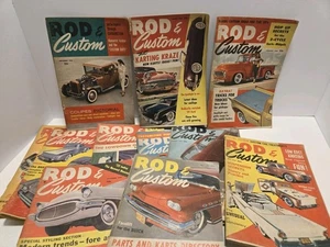 Vintage 1957 - 59 Rod and Custom Magazine 11 Ausgaben - Bild 1 von 22