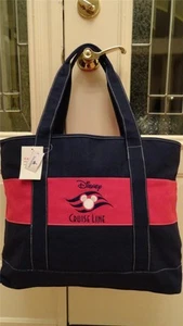 Borsa in tela con cerniera Disney Cruise Line DCL borsa TOTE Magic Wonder Dream Fantasy - Foto 1 di 1