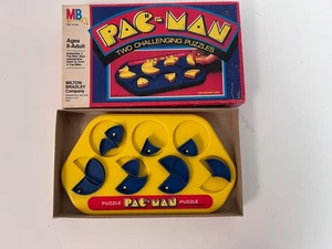 Pac-Man Two Challenging Puzzles, Milton Bradley, 1980 - Picture 1 of 1