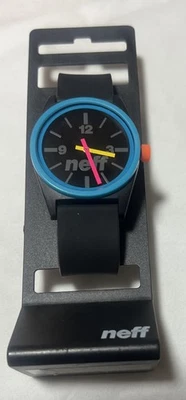 Neff Daily Mens Analog Watch Black & Blue 5 ATM  43mm - Image 1 of 4