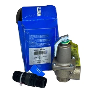 Watts 3/4 174A-050-FS Bronze Boiler Pressure Relief Valve 50 psi Point Body - Picture 1 of 3