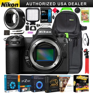 Cuerpo de cámara sin espejo de fotograma completo Nikon Z6III + paquete de accesorios adaptador FTZ II - Imagen 1 de 11