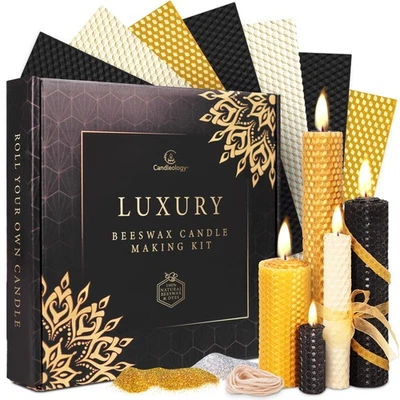 Beeswax Candle Making Kit - Crafts for Adults Women Luxury Candles Gifts for ... - Image 1 of 4