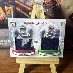 2025 Jalen Milroe Elijah Arroyo Donruss Dual Relic RC SWED-SEA Hot SP! Pullover - Bild 1 von 2