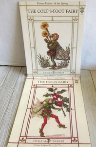 Cross Stitch Patterns Chart Green Apple Co Cicely Mary Barker Holly Fairy Colt's - Picture 1 of 4
