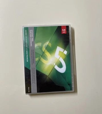 Adobe Creative Suite 5.5 Web Premium Mac OS Estudiantes Profesores Licencias 65118497 Foto 1 de 4