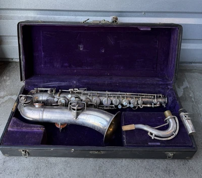 SAXOFÓN SAXOFÓN Y ESTUCHE VINTAGE MARTIN ELKHART, IND L.P. SERIE Nº 35277 Foto 1 de 4