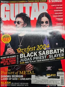 SEPT 2004 GUITAR WORLD vintage music magazine BLACK SABBATH - OZZY OSBOURNE - Picture 1 of 22