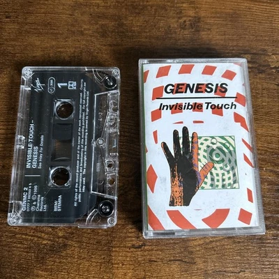 GENESIS Phil Collins - Invisible Touch Cassette tape Virgin 1986 Excellent cond - Image 1 of 4