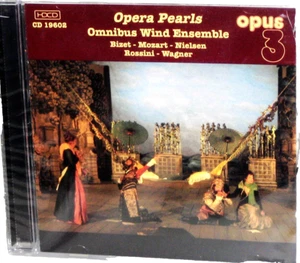 OPUS 3 CD-19602: Omnibus Wind Ensemble - Opera Pearls - 1997 Sweden OOP SEALED - Picture 1 of 2