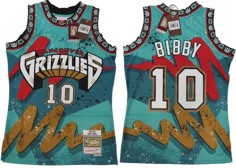 New 1998-99 Mike Bibby #10 Grizzlies Mens Mitchell & Ness Swingman Jersey $150 Cover