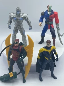 Vintage Batman Movie Action Figures Lot Robin Mr. Freeze Two Face Schwarzenegger - Imagen 1 de 11