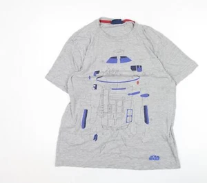 Star Wars Boys Grey R2-D2 Graphic T-Shirt - Size S - Picture 1 of 12
