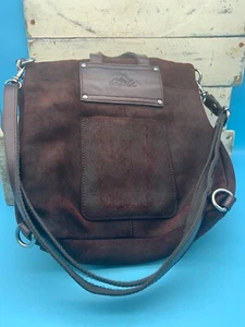 Patricia Nash Taschenbuch, italienisches Leder, braun - Bild 1 von 10