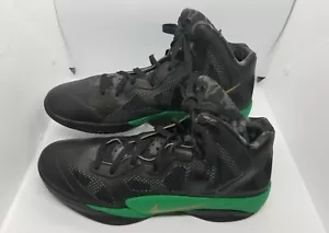 Nike Zoom Hyper Fuse 487424-001 2011 PE Rondo Celtics Size 12 Black/Clover - Picture 1 of 12