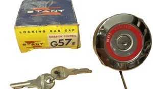 Locking Gas Cap with/ Key NON-VENTED-STANT G57E- fits Antique Vehicles 1927-1998 - Bild 1 von 2