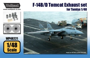 Wolfpack WP48221, F-14B/D Tomcat Exhuast Set (para Tamiya 1/48), ESCALA 1/48 - Imagen 1 de 3
