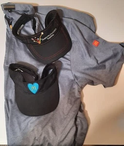 2 Hat, 1 Shirt Lot. McDonalds XL Polo Shirt Apparel Collection, HTT Head To Toe - Picture 1 of 12