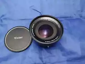 Hermosa lente Vivitar Auto Gran Angular 20 mm F 3,8 súper limpia Konica ¡AR GENIAL!! - Imagen 1 de 5